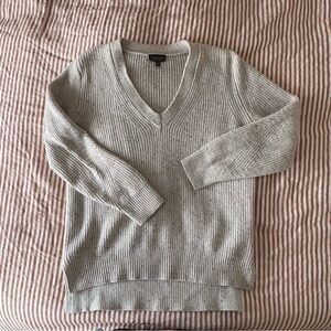 Topshop Oatmeal Cream Sweater